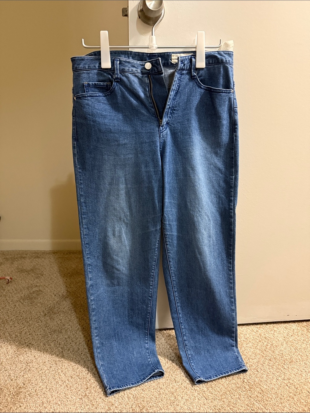 Klee Klee Relaxed Fit Jeans in Medium Blue Wash
